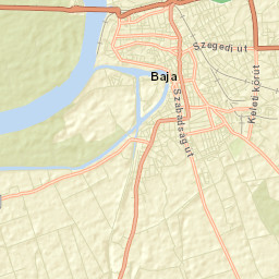 Baja Street Map