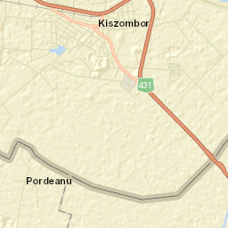 Kiszombor Street Map