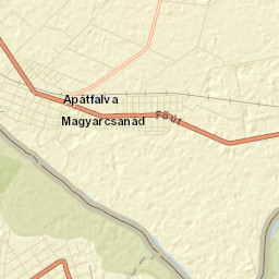 Apátfalva Street Map