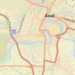 Arad Street Map
