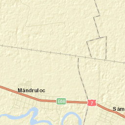 Sâmbăteni Street Map