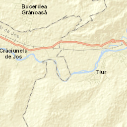 Izvoarele Street Map