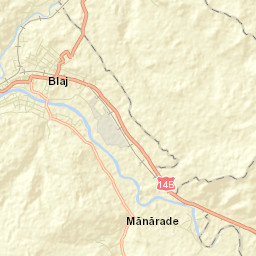 Municipiul Blaj Street Map