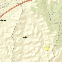 Aţel Street Map
