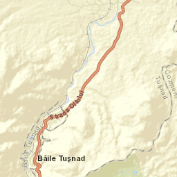 Băile Tuşnad Street Map