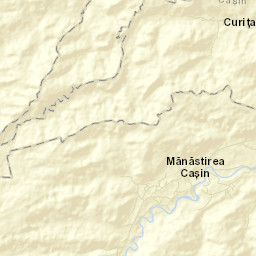 Mânăstirea Caşin Street Map