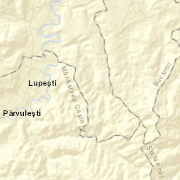 Comuna Mânăstirea Caşin Street Map