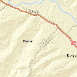 Comuna Căiuţi Street Map