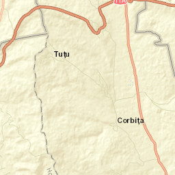 Corbiţa Street Map
