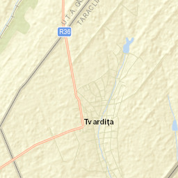 Tvardița Street Map