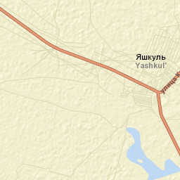 Yashkul’ Street Map