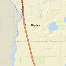 1524 Ferry Road, Fort Ripley, MN 56449 Street Map