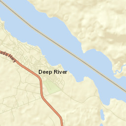 Deep River Street Map