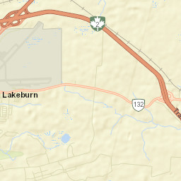 Greater Lakeburn Street Map