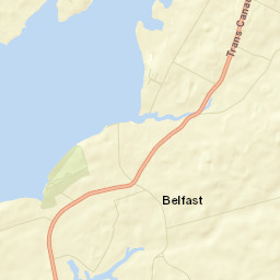 Belfast Street Map