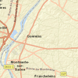 Francheleins Street Map