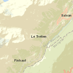Salvan Street Map