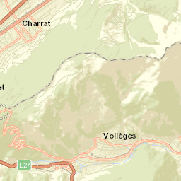 Charrat Street Map