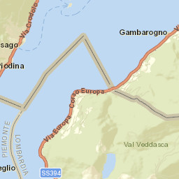 Pino sulla Sponda del Lago Maggiore Street Map