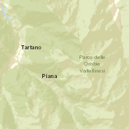 Tartano Street Map