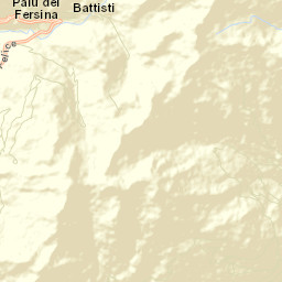 Palù del Fersina Street Map