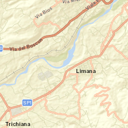 Trichiana Street Map