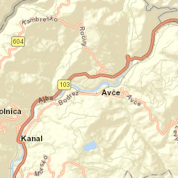 Kanal Street Map