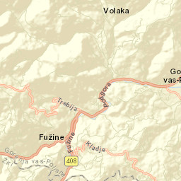Gorenja Vas Street Map