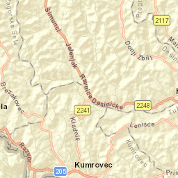 Kumrovec Street Map
