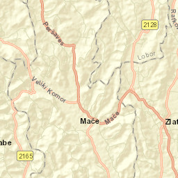 Grad Zlatar Street Map