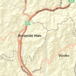 Breznički Hum Street Map