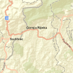 Gornja Rijeka Street Map