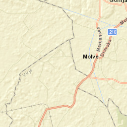 Molve Street Map