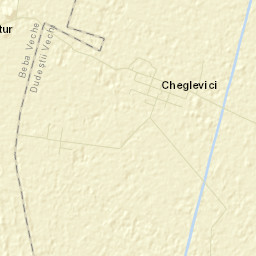 Comuna Dudeştii Vechi Street Map