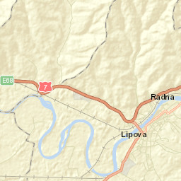 Oraş Lipova Street Map