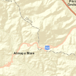 Almaşu Mare Street Map