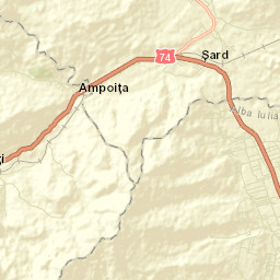 Șard Street Map