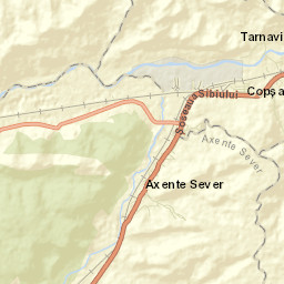 Oraş Copşa Micã Street Map