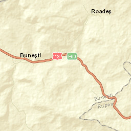 Buneşti Street Map