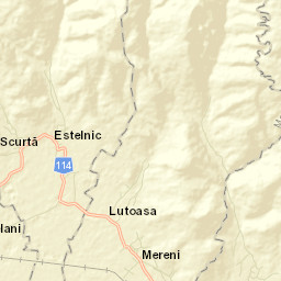 Comuna Mereni Street Map
