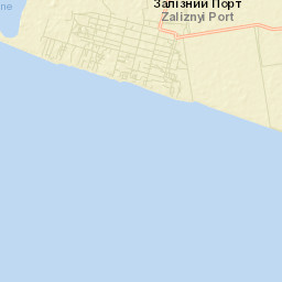 Zaliznyy Port Street Map
