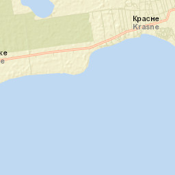 Krasne Street Map