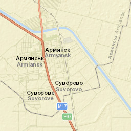 Suvorovo Street Map