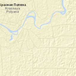 Krasnaya Polyana Street Map