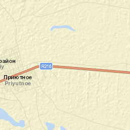 Priyutnoye Street Map