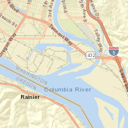 Rainier Street Map