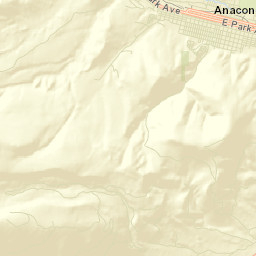 Anaconda Street Map