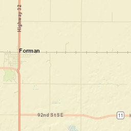 Forman Street Map