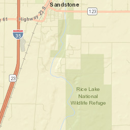 Sandstone Street Map
