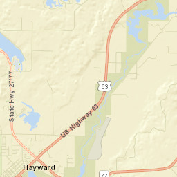 Hayward Street Map